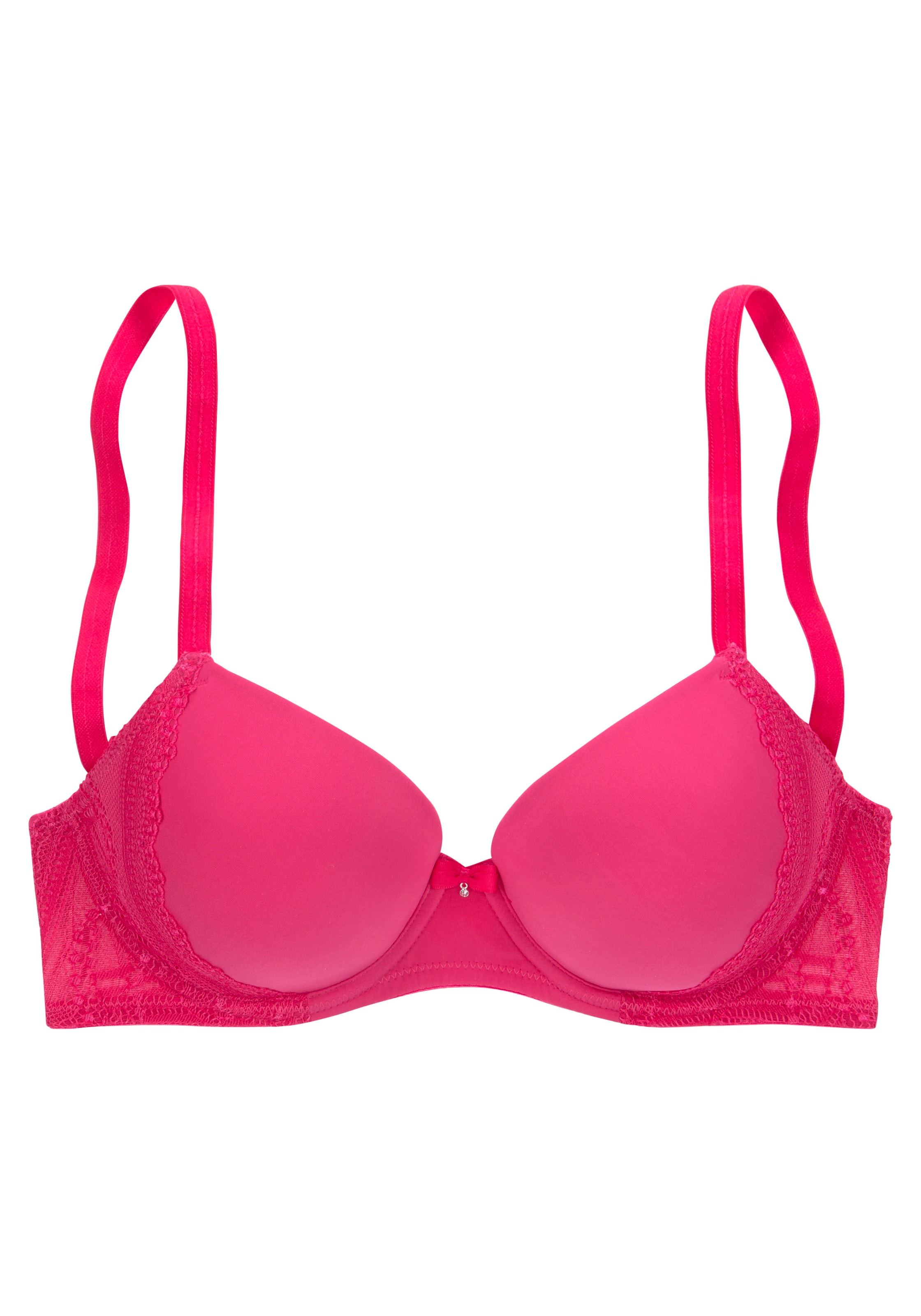 

LASCANA Бюстгальтер-майка в темно-розовом цвете