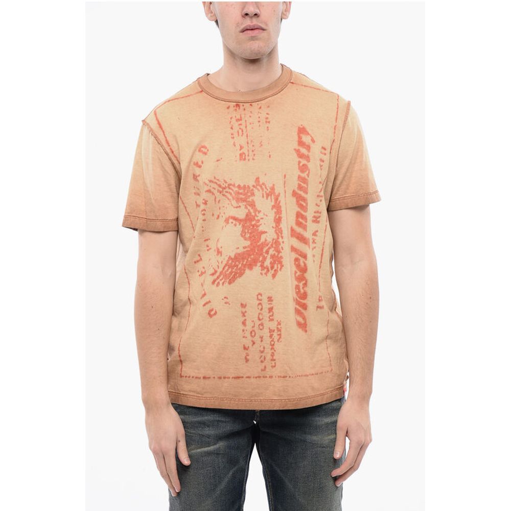 

Футболка с круглым вырезом RED TAG Acid Wash Effect T-DIEGOR-L2 Diesel, Brown