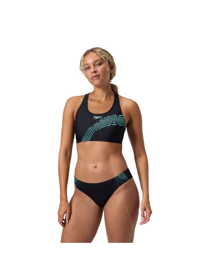 

Комплект бикини Speedo, цвет schwarz-türkis