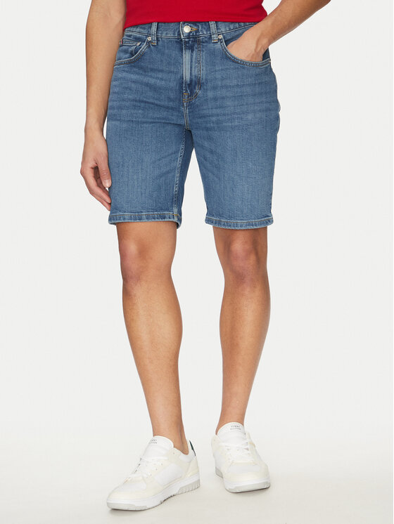 

Облегающие джинсовые шорты Brooklyn MW0MW39194 Tommy Hilfiger, синий