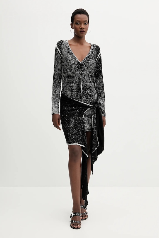 

Льняное платье M-EGANKNOT Diesel, черный