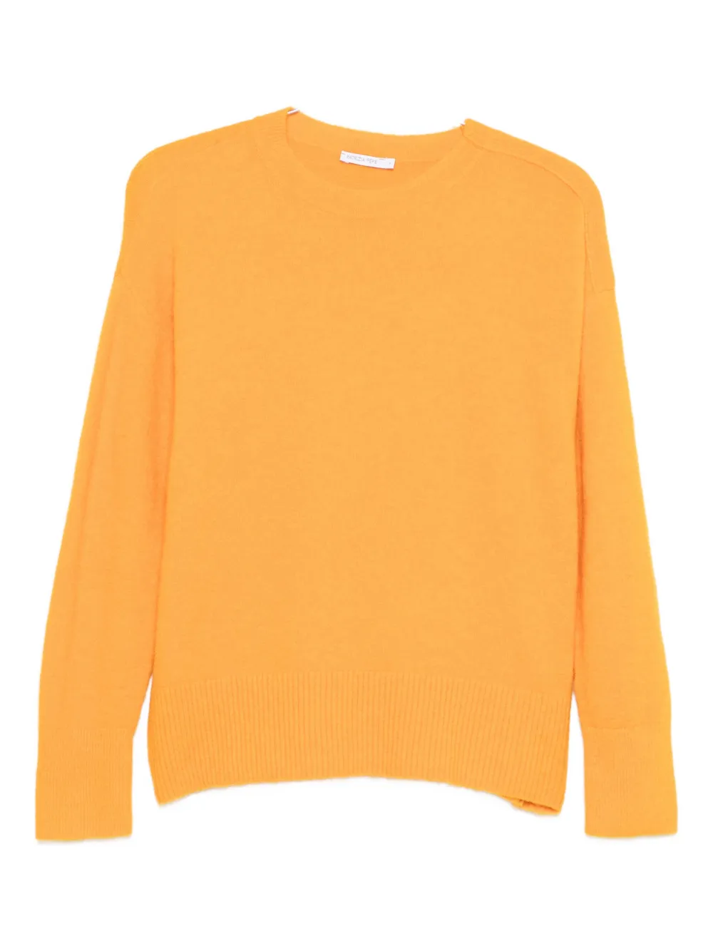 

Свитер с круглым вырезом Patrizia Pepe, желтый