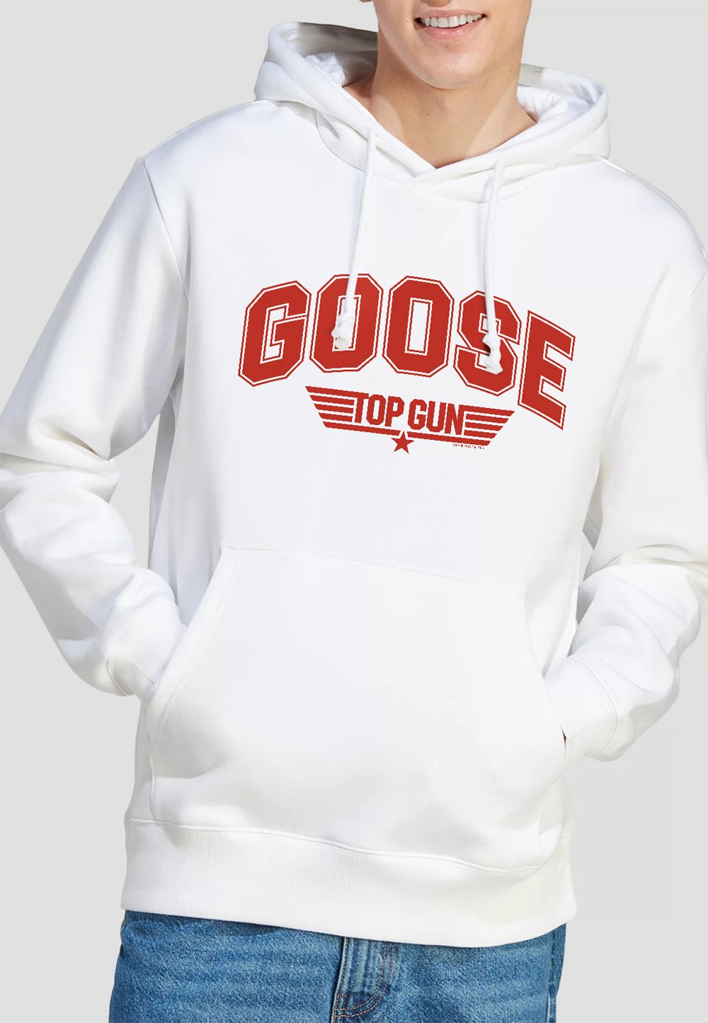 

Толстовка TOP GUN GOOSE VARSITY Cotton Soul, белый
