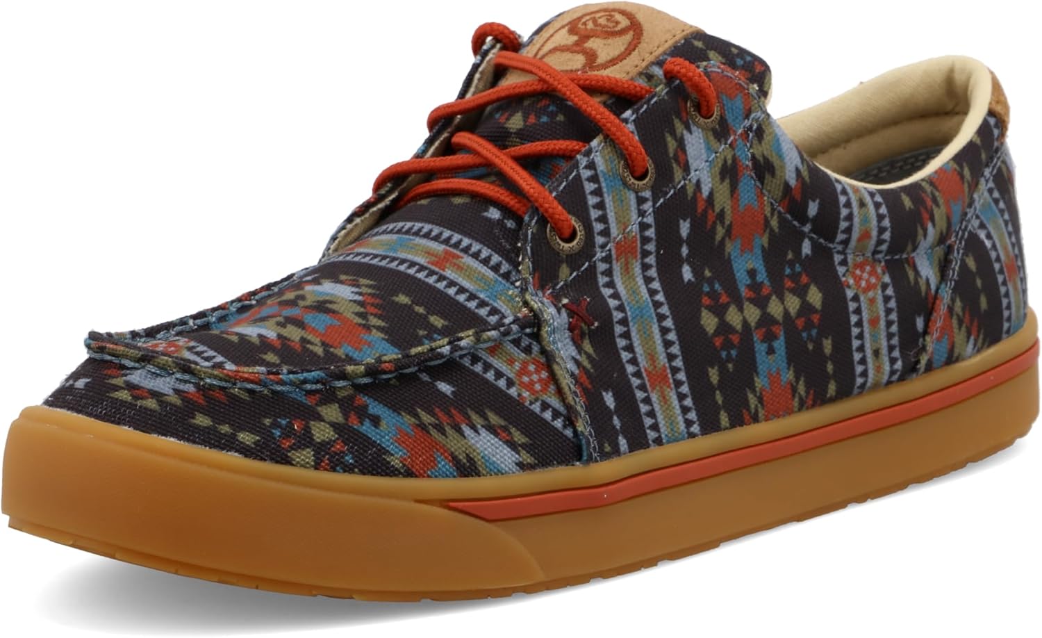 

Мужские повседневные ковбойские кроссовки Twisted X в стиле Hooey Loper, светло-серые, мультиколор