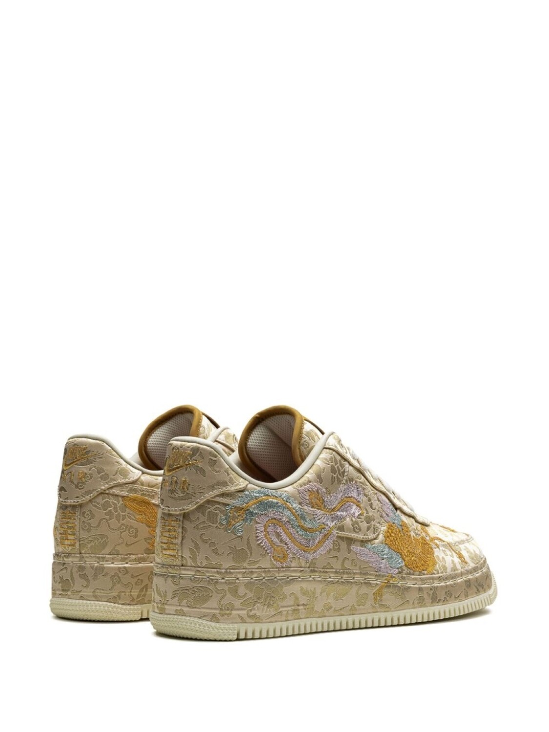 Кроссовки Air Force 1 Low 'Year of the Dragon 2024' Nike, золотистый — фото 4