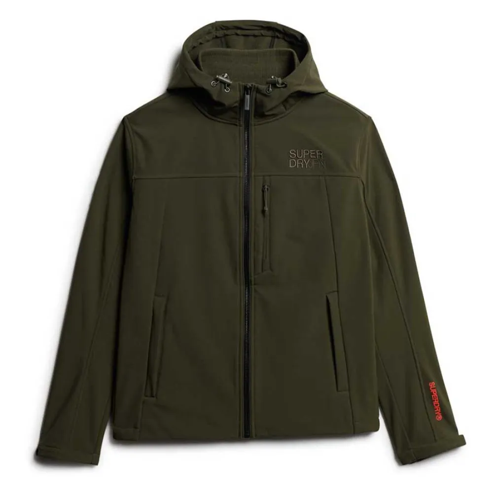 

Куртка Superdry Soft Shell Trekker, зеленый