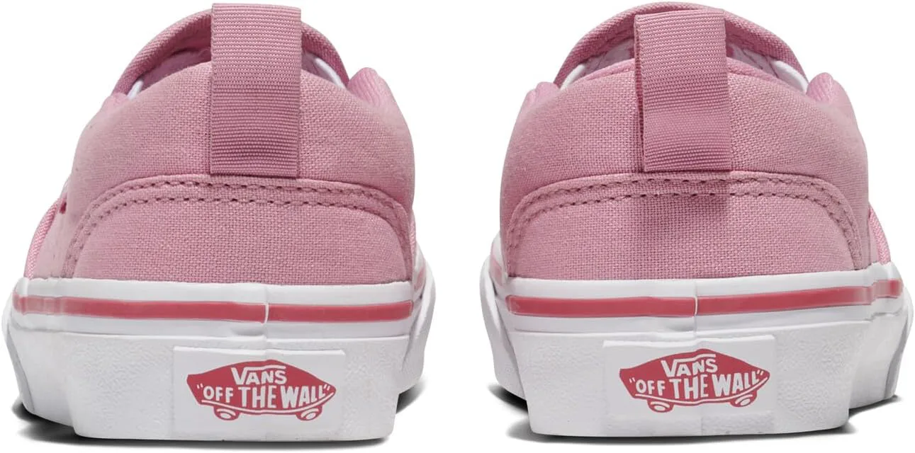 Кеды Vans Asher без шнурков для детей и подростков, розовый — фото 2