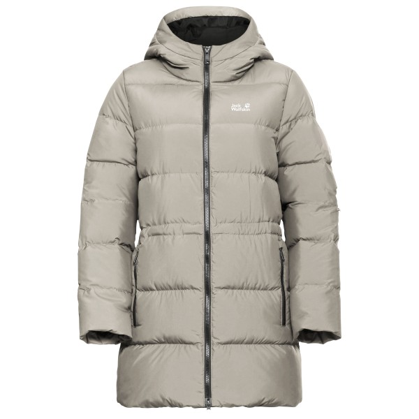 

Женская длинная куртка-парка frozen palace rds Jack Wolfskin, Pale Sand