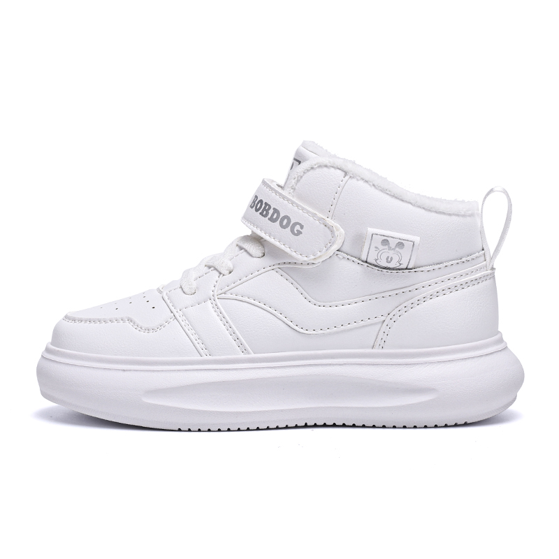 

Скользоустойчивая противоударная износостойкая отскок водонепроницаемая облегченная амортизирующая терморегуляция мид-топ BOBDOG, GTK216-белый[Fleece-Lined Thermal]