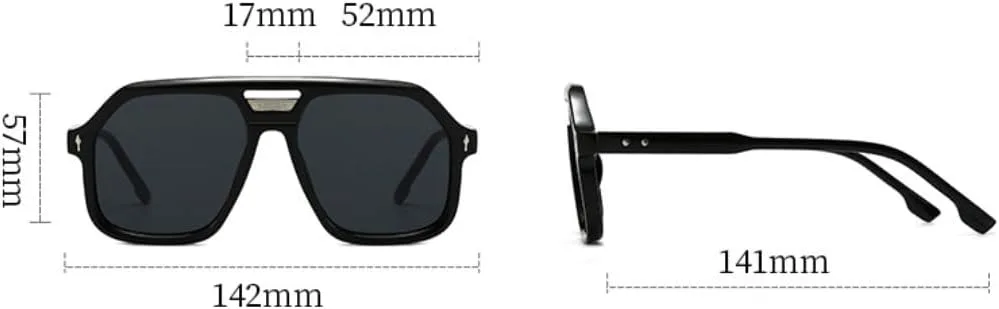 

Модные солнцезащитные очки для мужчин и женщин с линзами Ocean Lens UV400, трендовые солнцезащитные очки с заклепками, ретро-очки TKKTLLT, Leopard-lightbrown