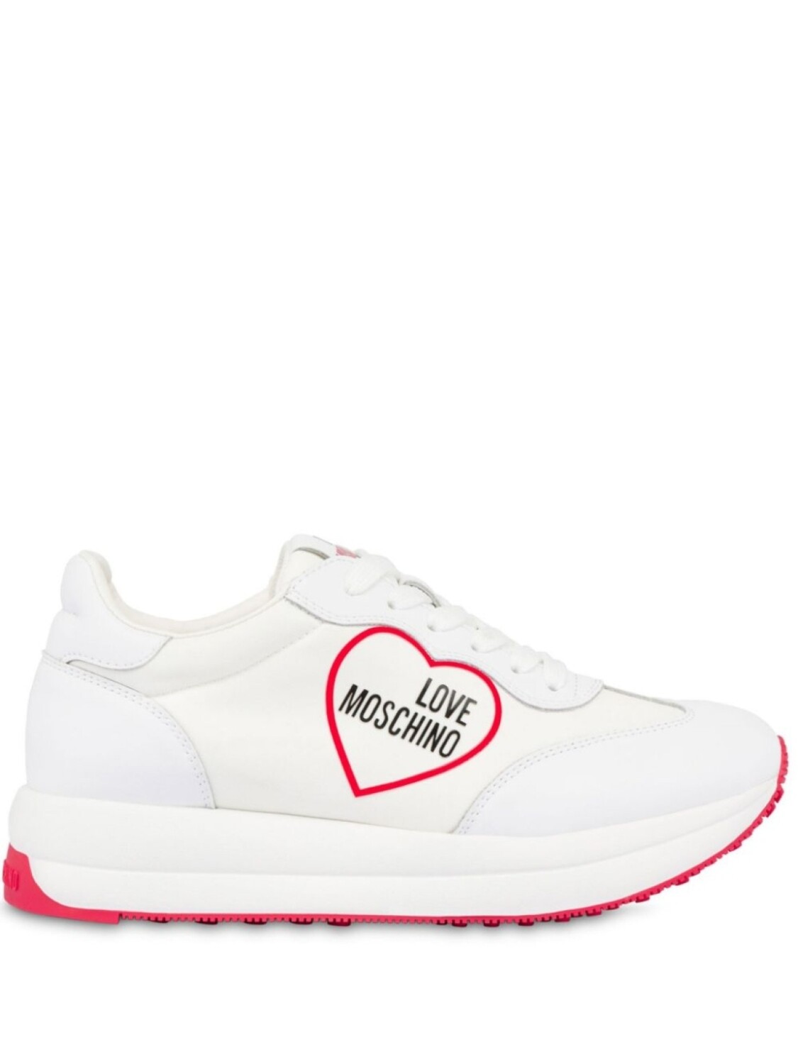

Love Moschino кроссовки с логотипом, белый
