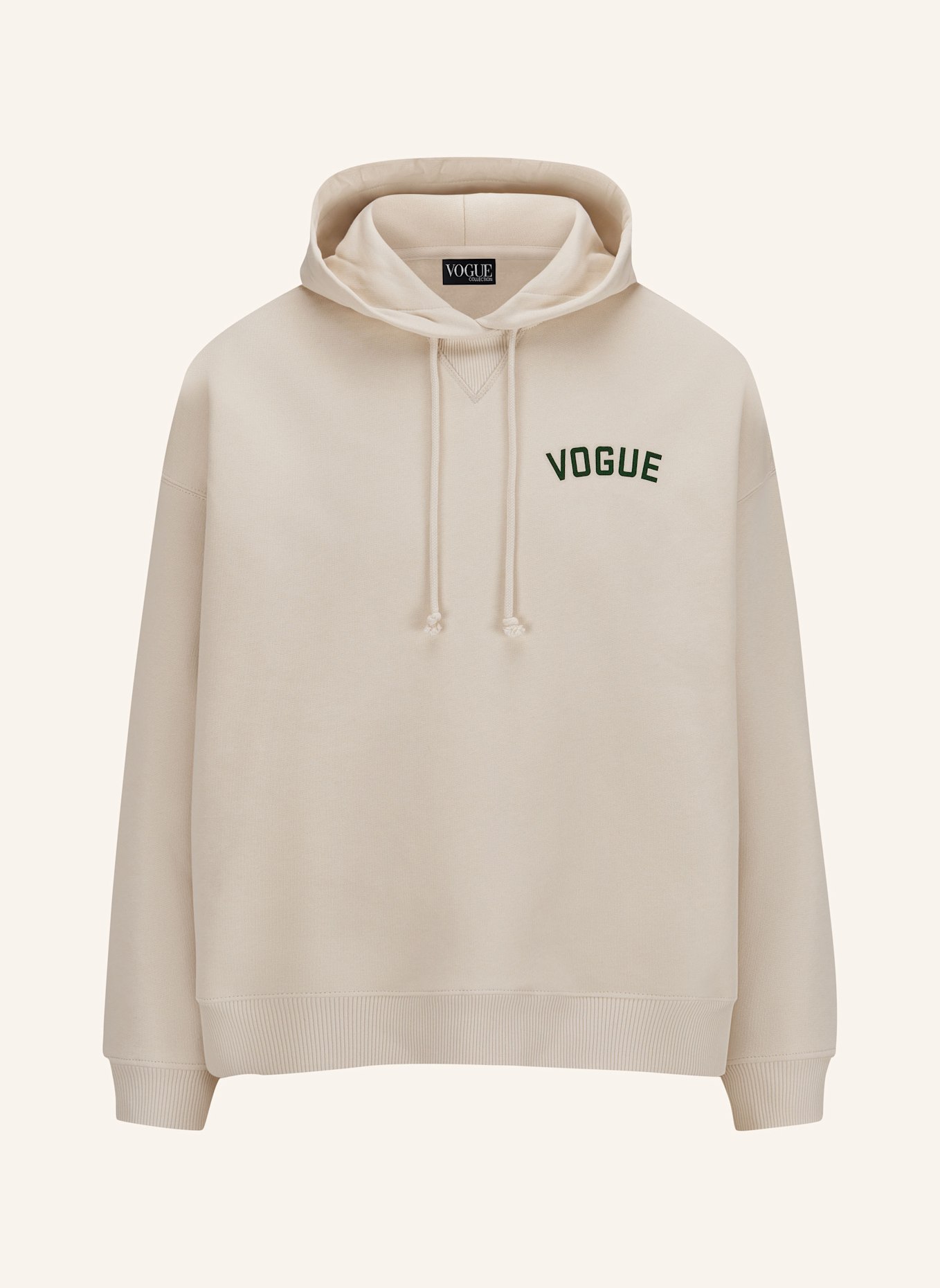 

Толстовка с капюшоном Vogue Collection, экрю