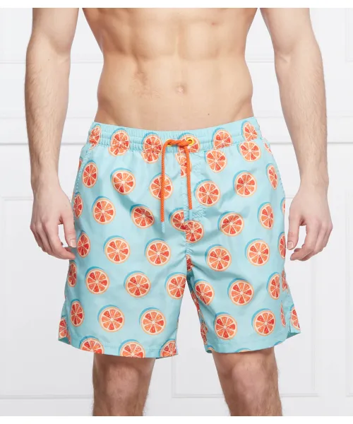 

Пляжные шорты Regular fit Guess Underwear, зеленый