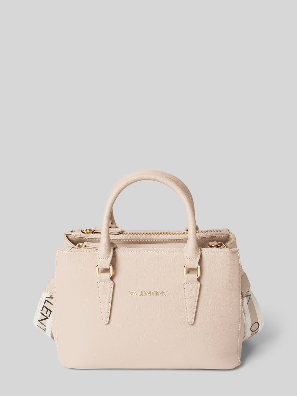 

Сумочка с аппликацией на этикетку модель 'ZERO RE' VALENTINO BAGS, бежевый