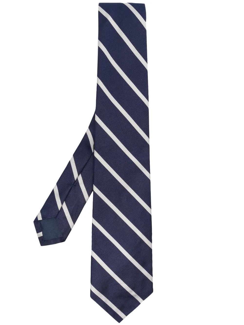 

Шелковый галстук в полоску POLO RALPH LAUREN, синий