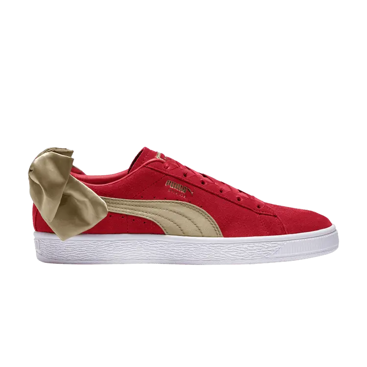 

Кроссовки Puma Wmns Suede Bow Varsity Ribbon Red, красный