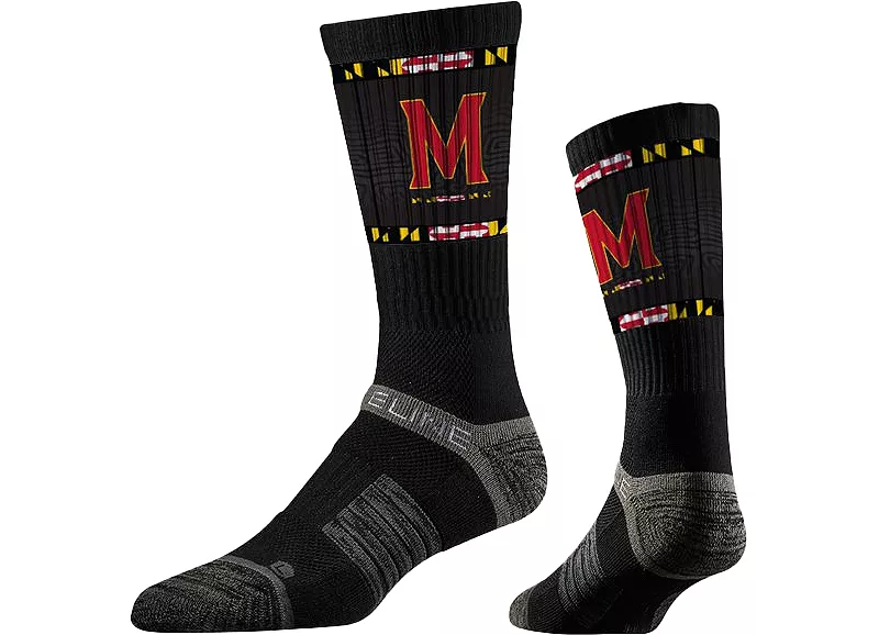 

Носки для экипажа с логотипом Strideline Maryland Terrapins