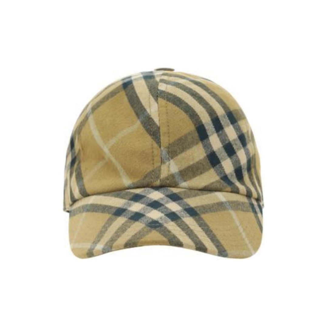 

Burberry Бейсболка с принтом в клетку, Yellow