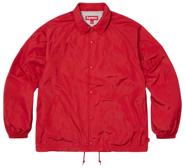 

Куртка Supreme Old English Arc Coaches Jacket, красный