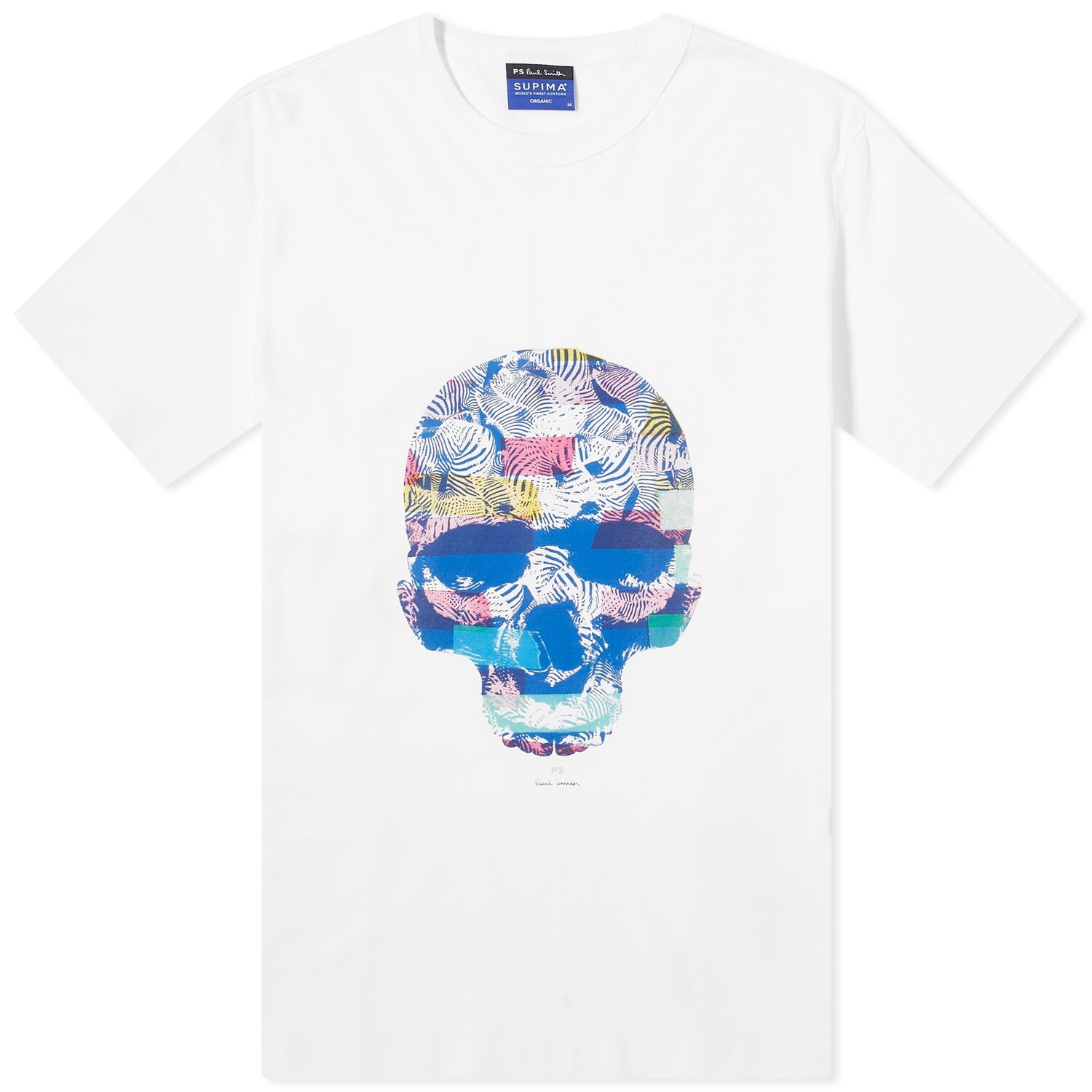 

Футболка Paul Smith Skull T-Shirt, белый