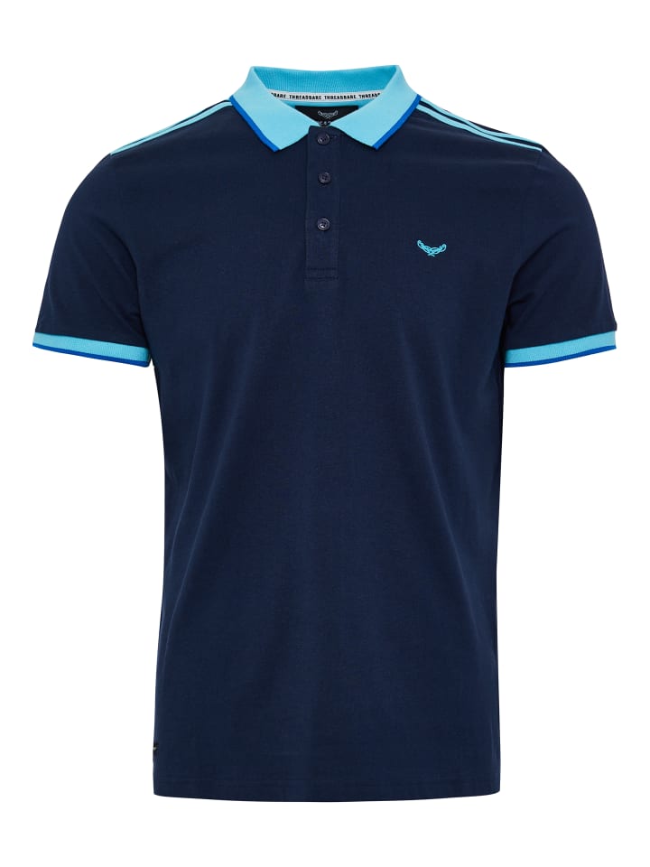 

Рубашка-поло Threadbare, темно-синий