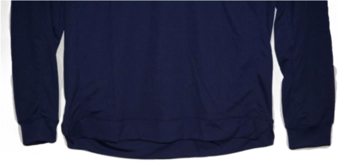 Мужской баскетбольный лонгслив Nike Mesh с длинным рукавом, темно-синий, Navy Blue 419 — фото 3