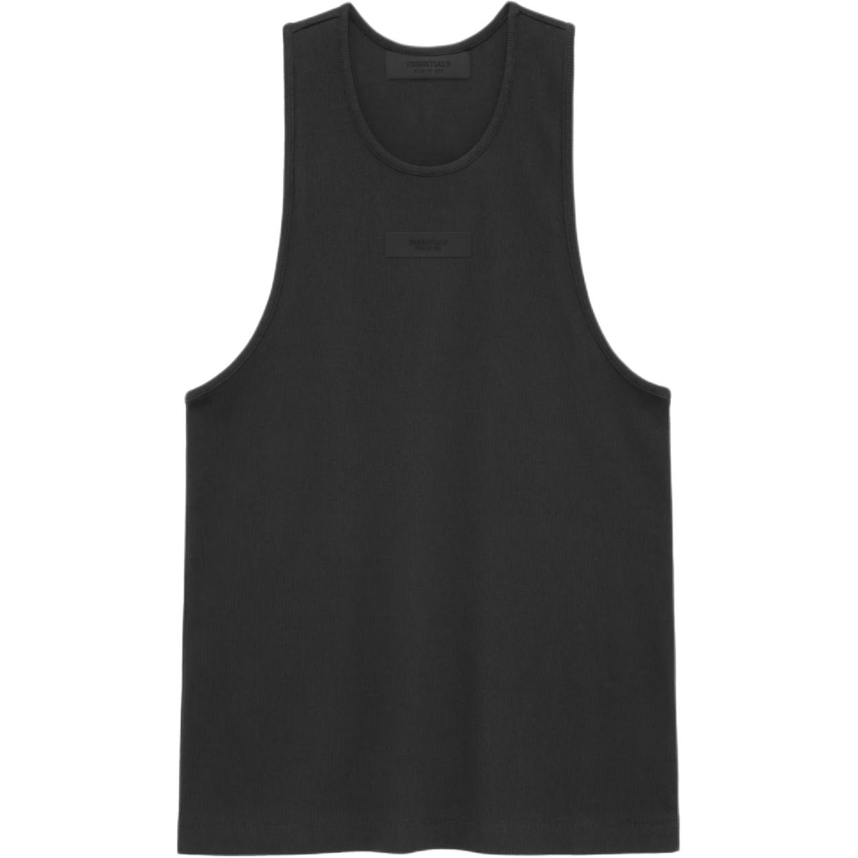 

Футболка майка Core Collection Fear Of God Essentials, цвет Dark Wood Black/Black