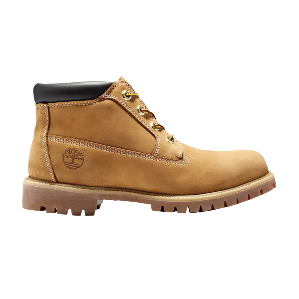 Ботинки водонепроницаемые Timberland Chukka с логотипом, коричневый