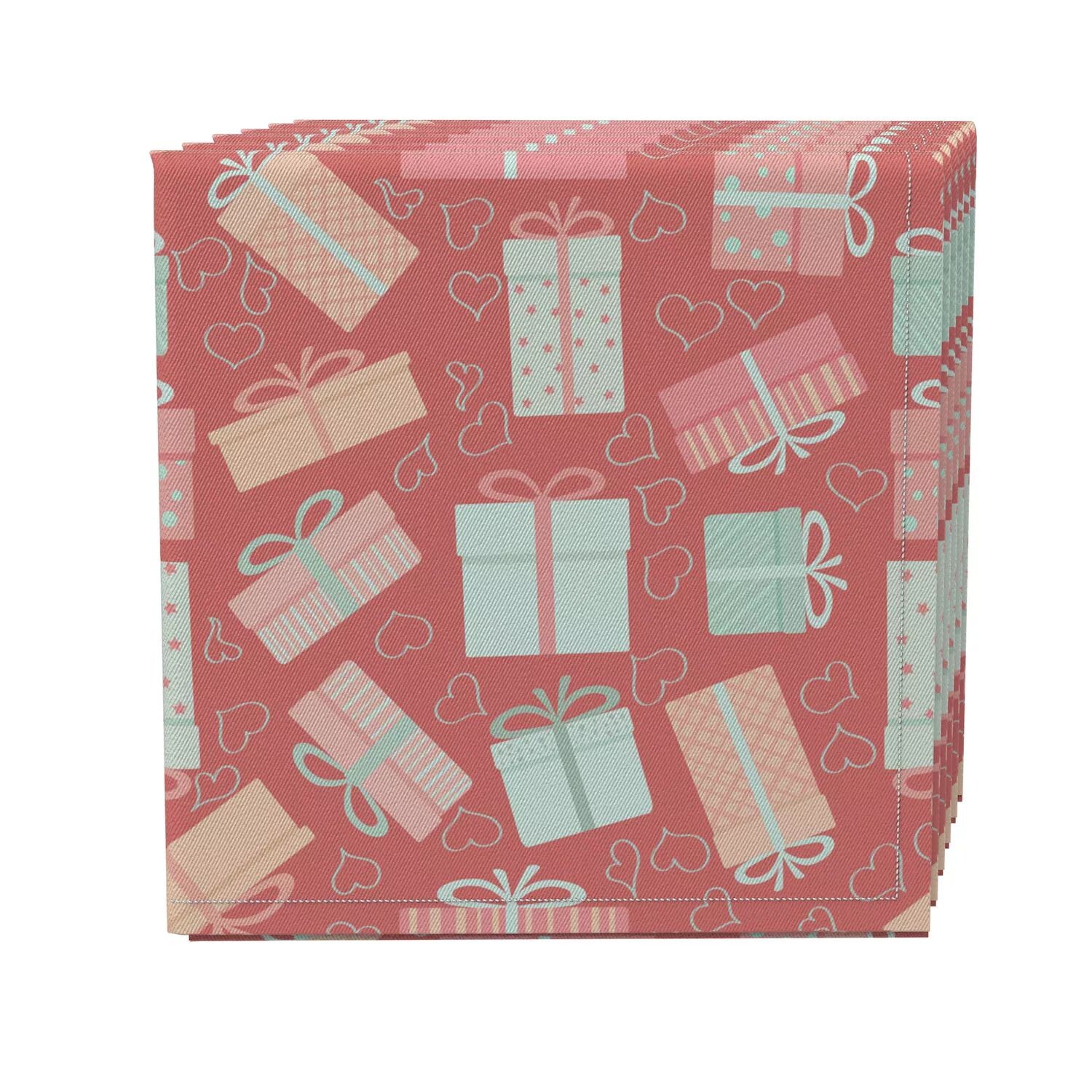 

Набор салфеток из 4 шт., 100 % хлопок, 20x20 дюймов, Lovely Gifts