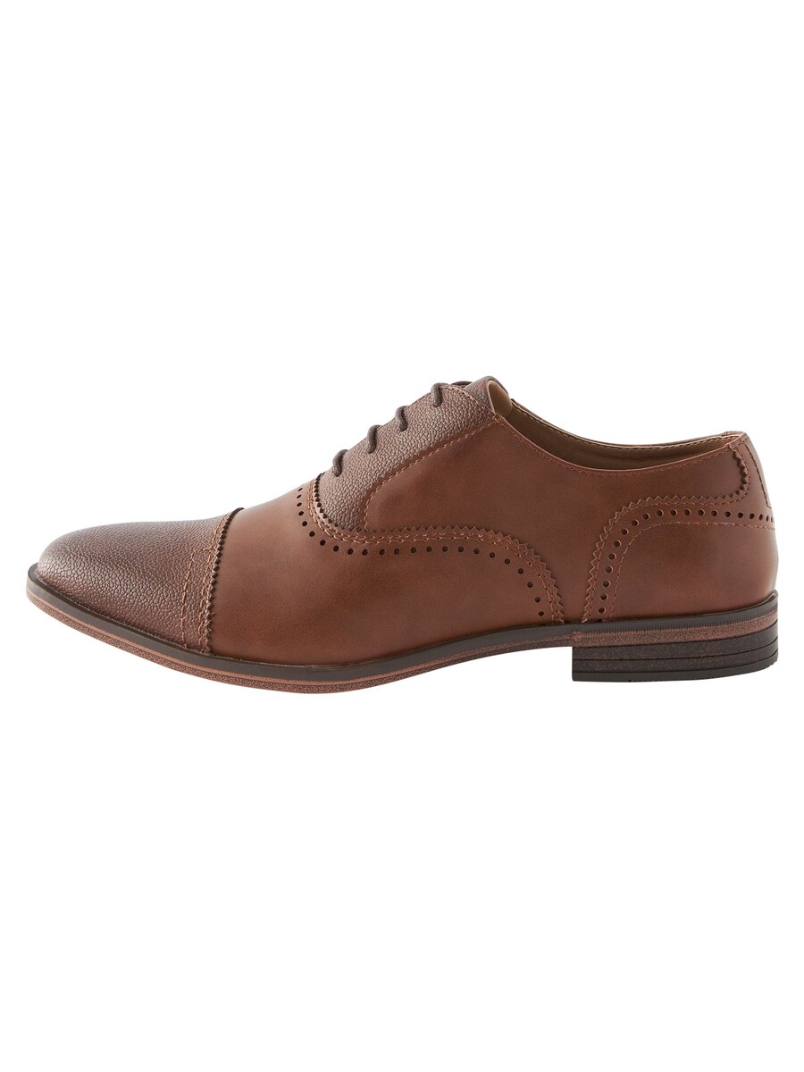 

Деловые туфли Next Lace-Up Shoes, коричневый