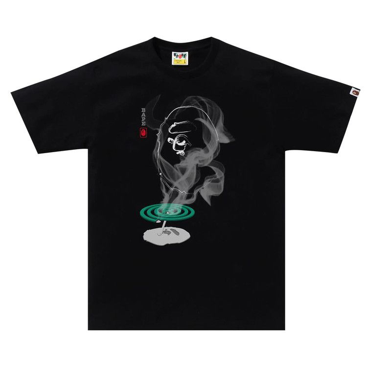 

Футболка BAPE Mosquito Coil Ape Head Tee, Black