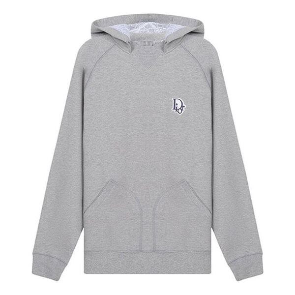 

Толстовка men's ss21 cotton large version gray Dior, серый