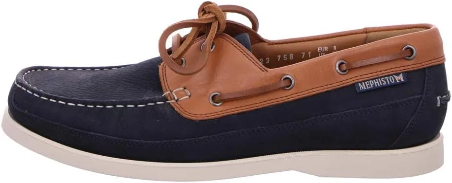 Туфли Mephisto Boating Grizzly 142 Desert Men's Derby, Blue — фото 2
