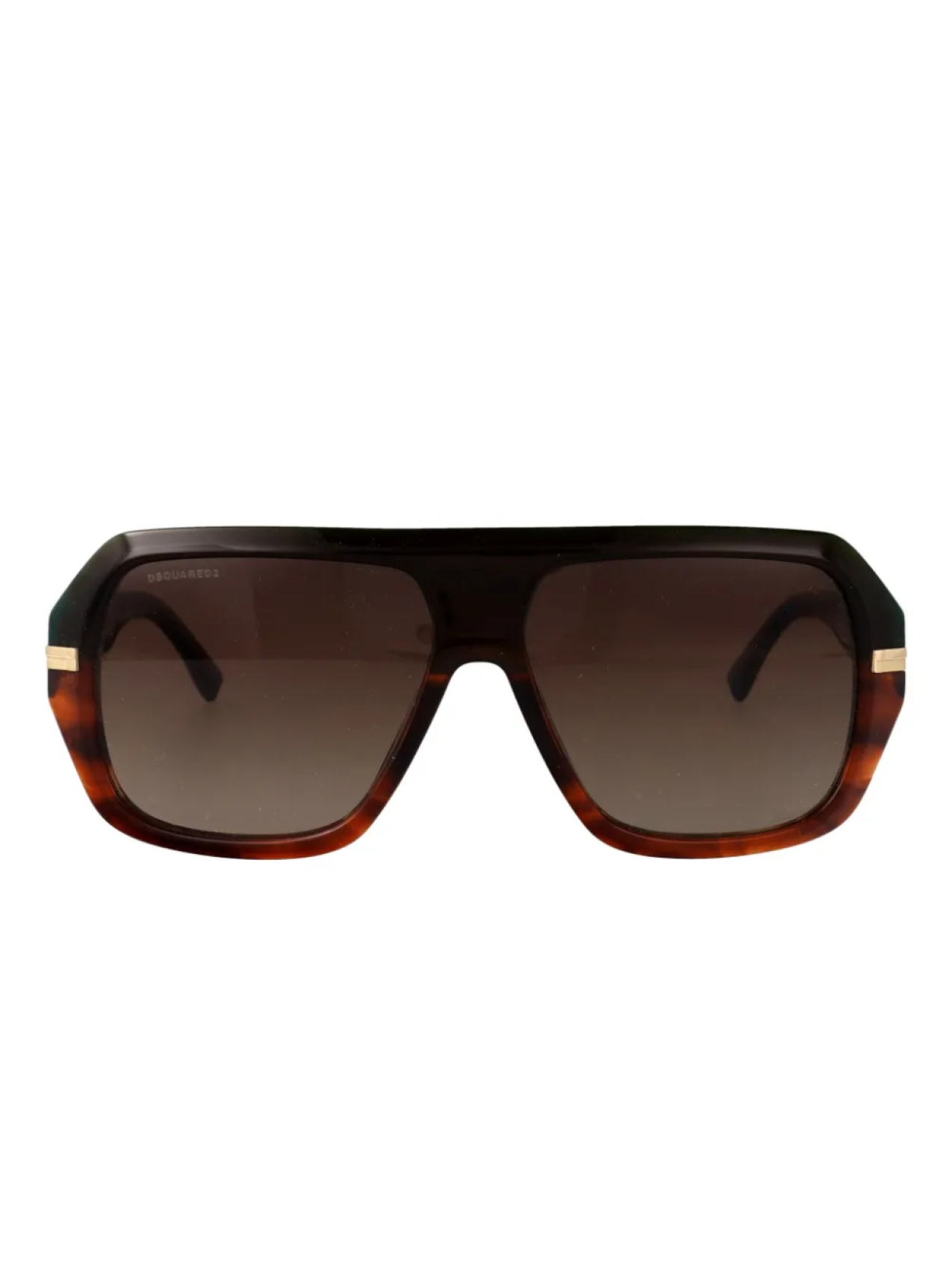 

Солнцезащитные очки DSQUARED2 EYEWEAR в оправе «навигатор», коричневый