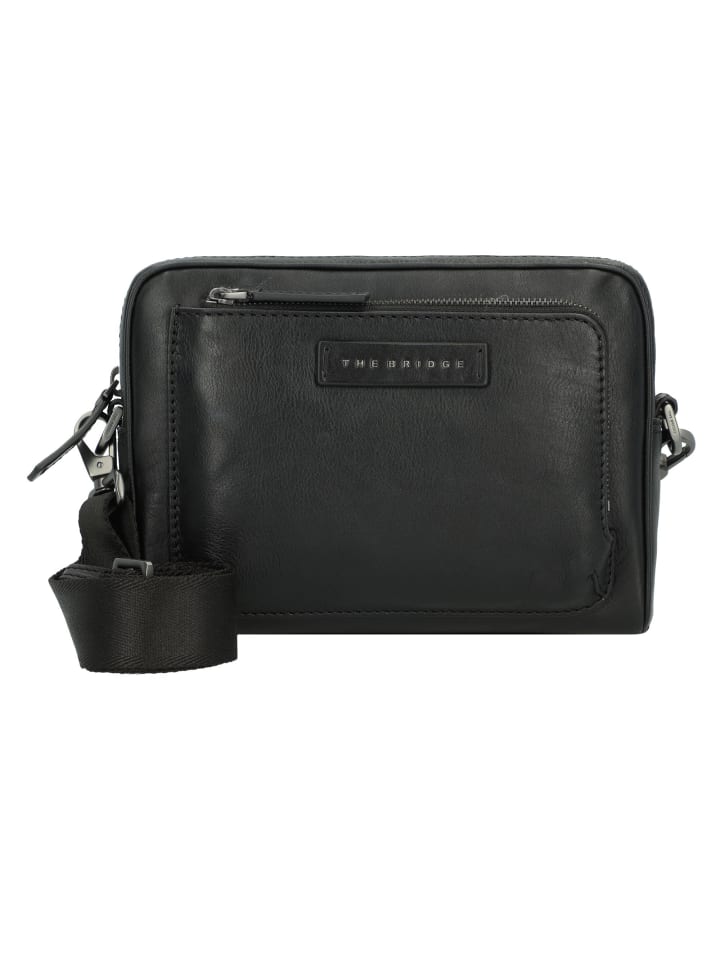 

Наплечная сумка The Bridge Filippo Umhängetasche Leder 23 cm, неро
