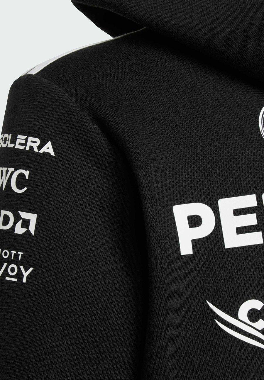Худи Adidas Originals Hoodie, Black White/Black — фото 3