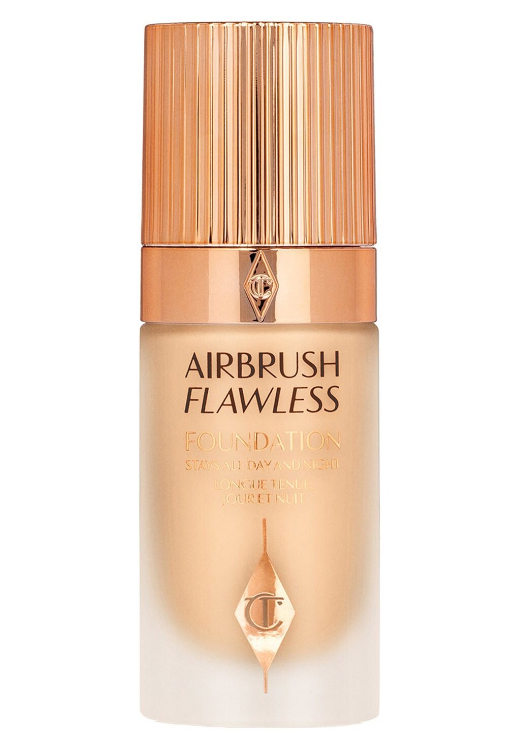 

Тональная основа AIRBRUSH FLAWLESS FOUNDATION Charlotte Tilbury, цвет 5.5 warm