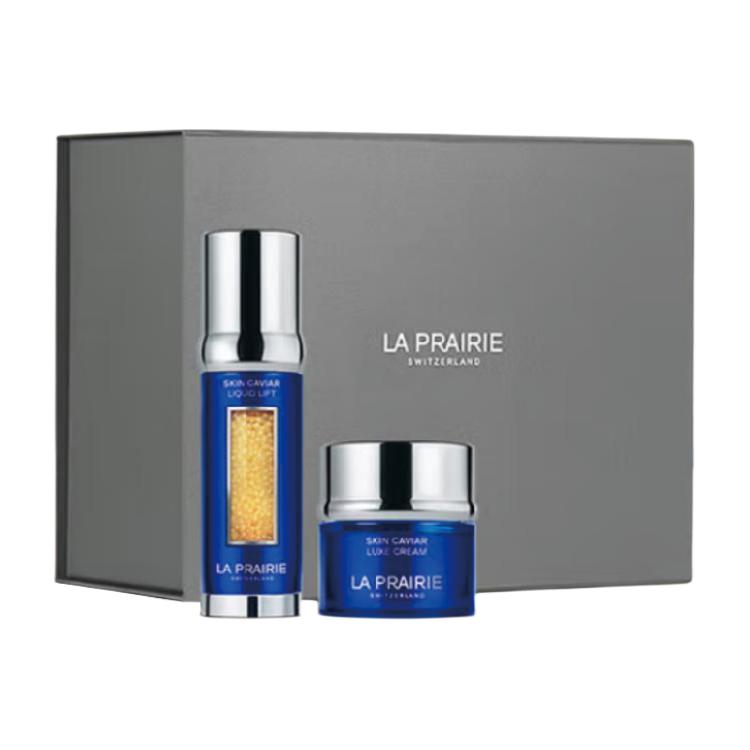 

LA PRAIRIE Laiponi Blue Caviar набор сывороток для ухода за кожей: подтягивающий, увлажняющий, питающий комплект из шести предметов