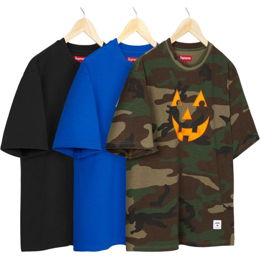 Футболка FW25 WEEK10 Pumpkin S/S Unisex Supreme, черный — фото 3