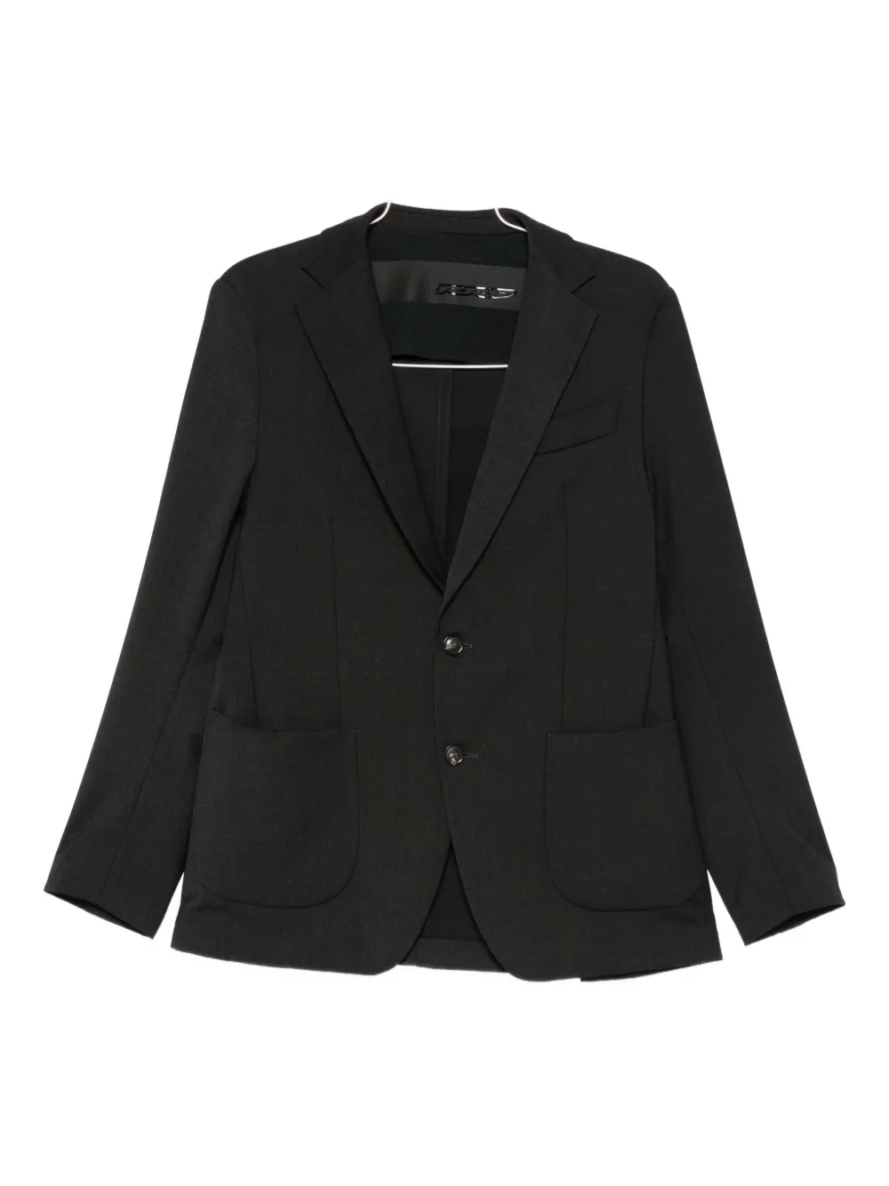 

Куртка с накладными карманами на пуговицах RRD, черный