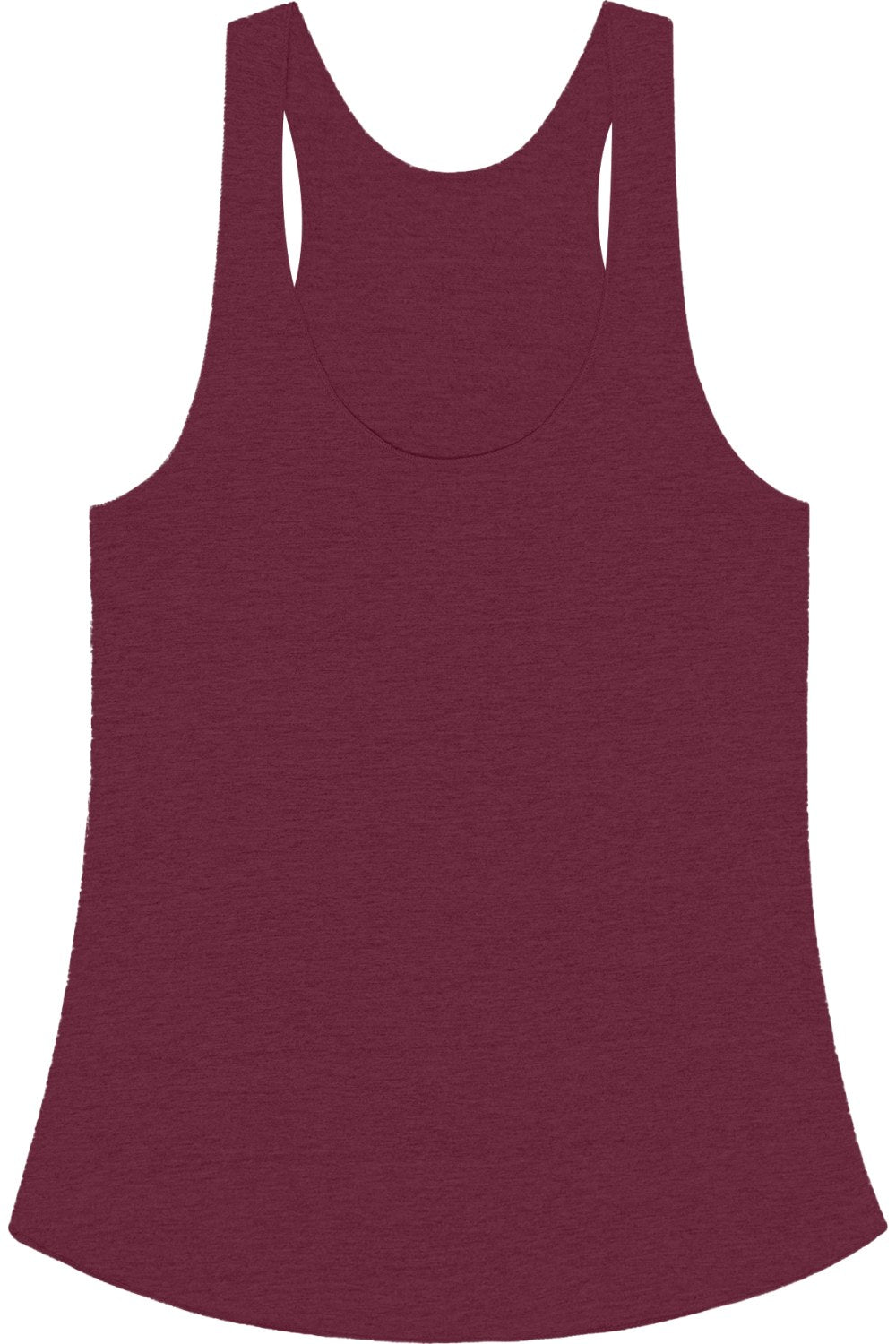 

Женская майка-борцовка Triblend от Los Angeles Apparel USA-Made, цвет tri-cranberry
