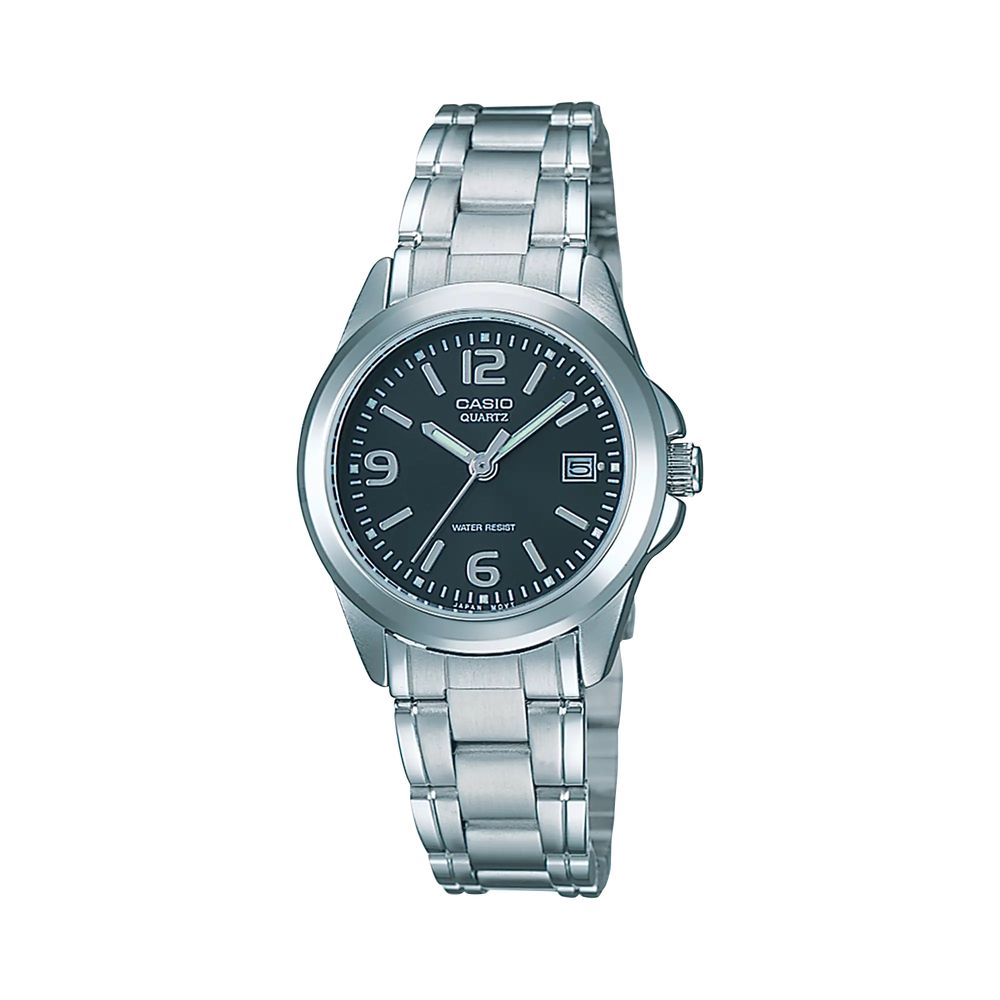 

Серебряные часы из нержавеющей стали Casio
