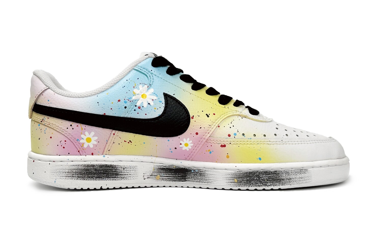 

Кроссовки Nike Court Vision Low Skateboarding Shoes Unisex Low-top White/Black/Yellow/Pink/Blue, голубой, Синий, Кроссовки Nike Court Vision Low Skateboarding Shoes Unisex Low-top White/Black/Yellow/Pink/Blue, голубой