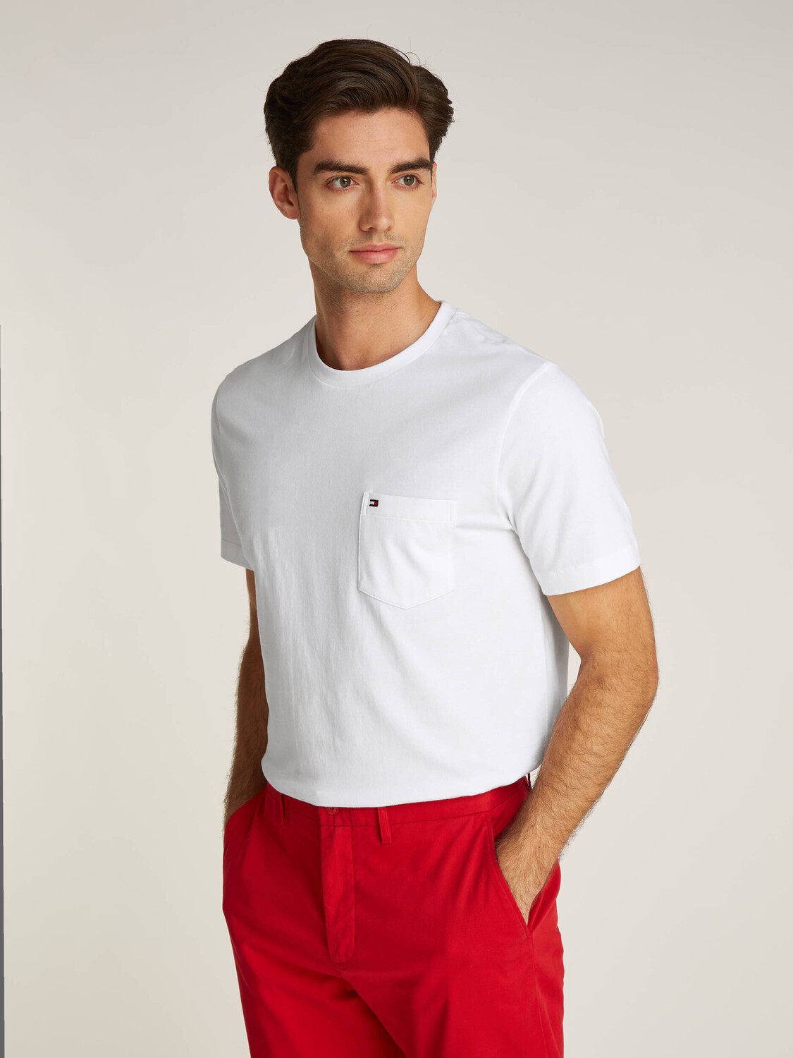 

Футболка Tommy Hilfiger Regular Fit, белый