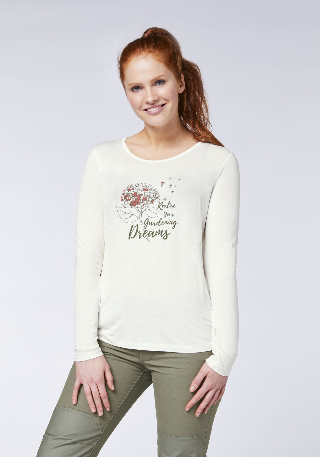 

Спортивная футболка Gardena Longsleeve, белый
