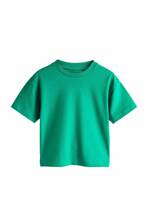 Однотонная базовая футболка с коротким рукавом Next, Green