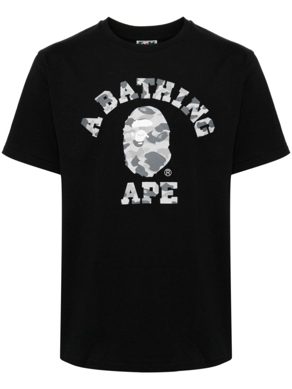 

A BATHING APE футболка с логотипом, черный