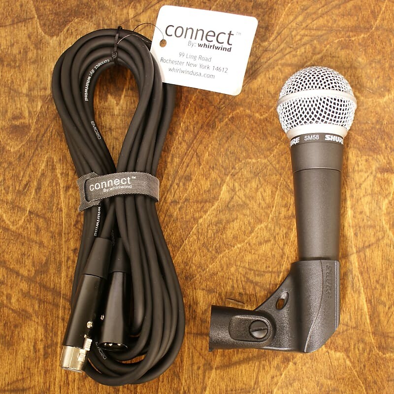 

Микрофон Shure SM58 Handheld Cardioid Dynamic Microphone