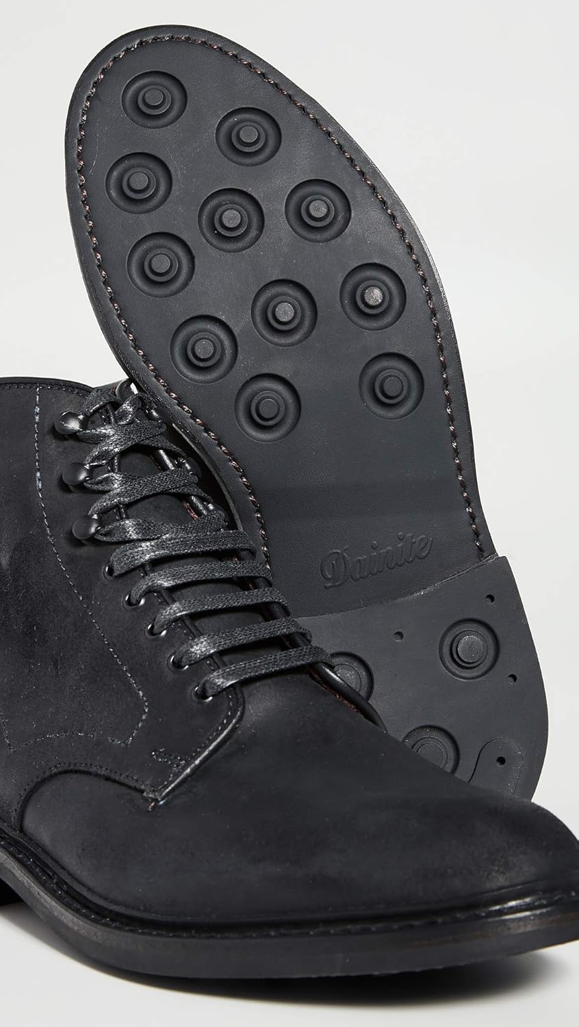 Мужские оксфорды Allen Edmonds Higgins Mill с простым носком, черный — фото 4