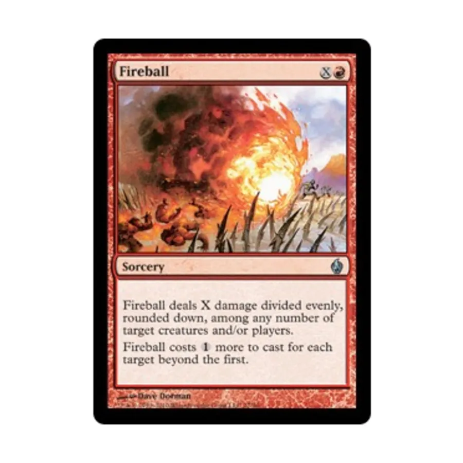 

CCG Огненный шар (U) (фольга), MTG - Premium Deck Series - Fire & Lightning